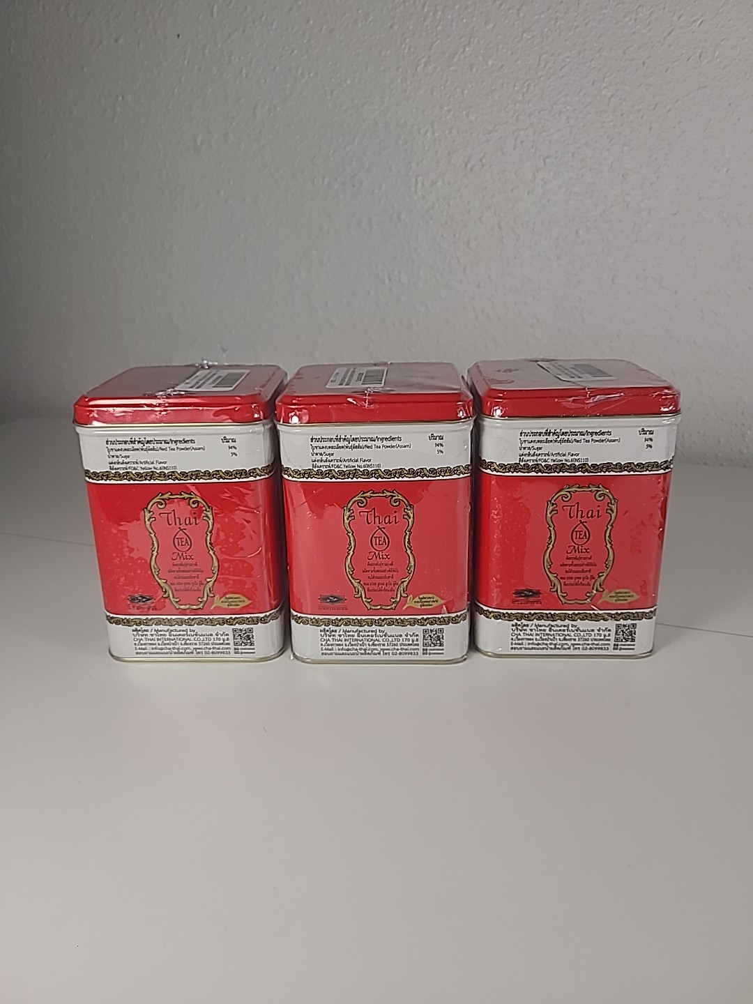 Lot Of 3 Original Thai Tea Mix Thailand Product Drink and Refreshing Beverage
