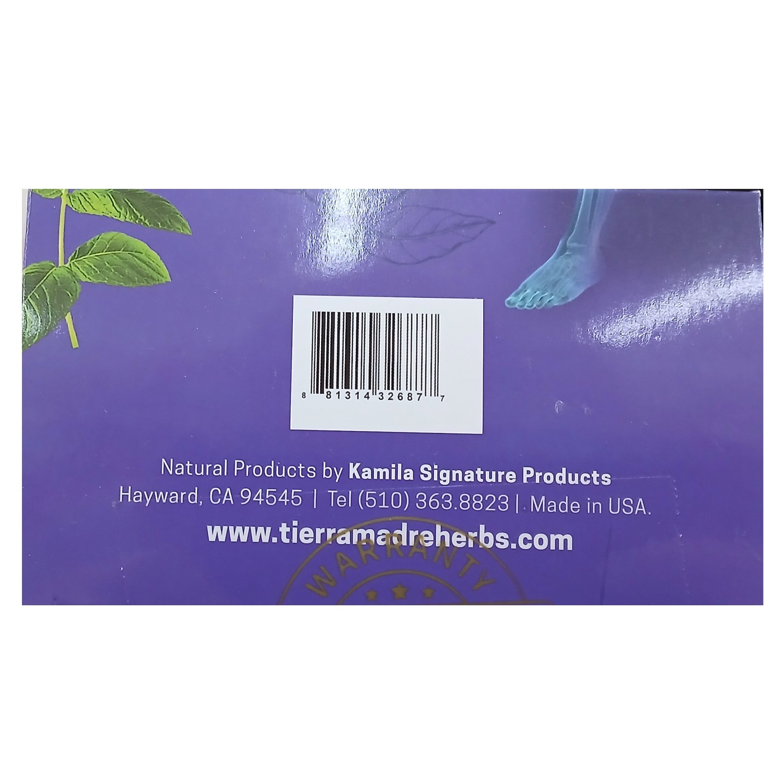 Mother Earth Arthritis & Muscle Pain Tea Caffeine Free Herbal Tea Blend 48 Bags