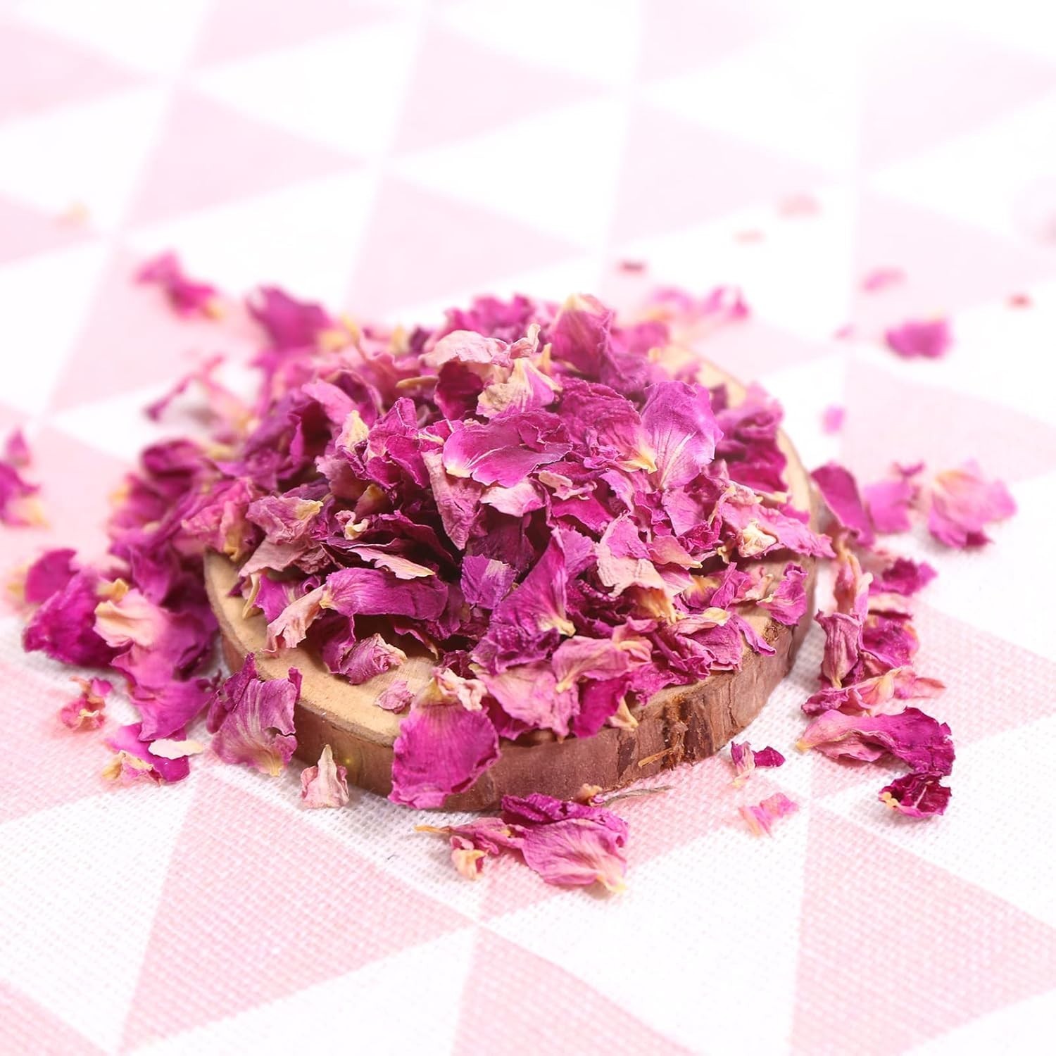 Dried Rose Petals – 1oz/29g – Edible Flowers Real Rose Petals – Non-GMO – Caf…