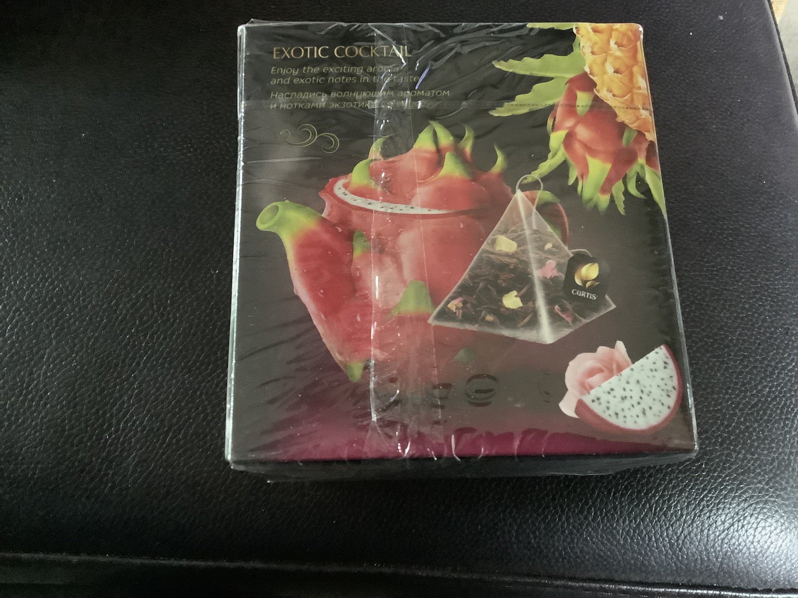 CURTIS Black Tea EXOTIC COCTAIL PINEAPPLE RF NO GMO Made in Russia US Seller