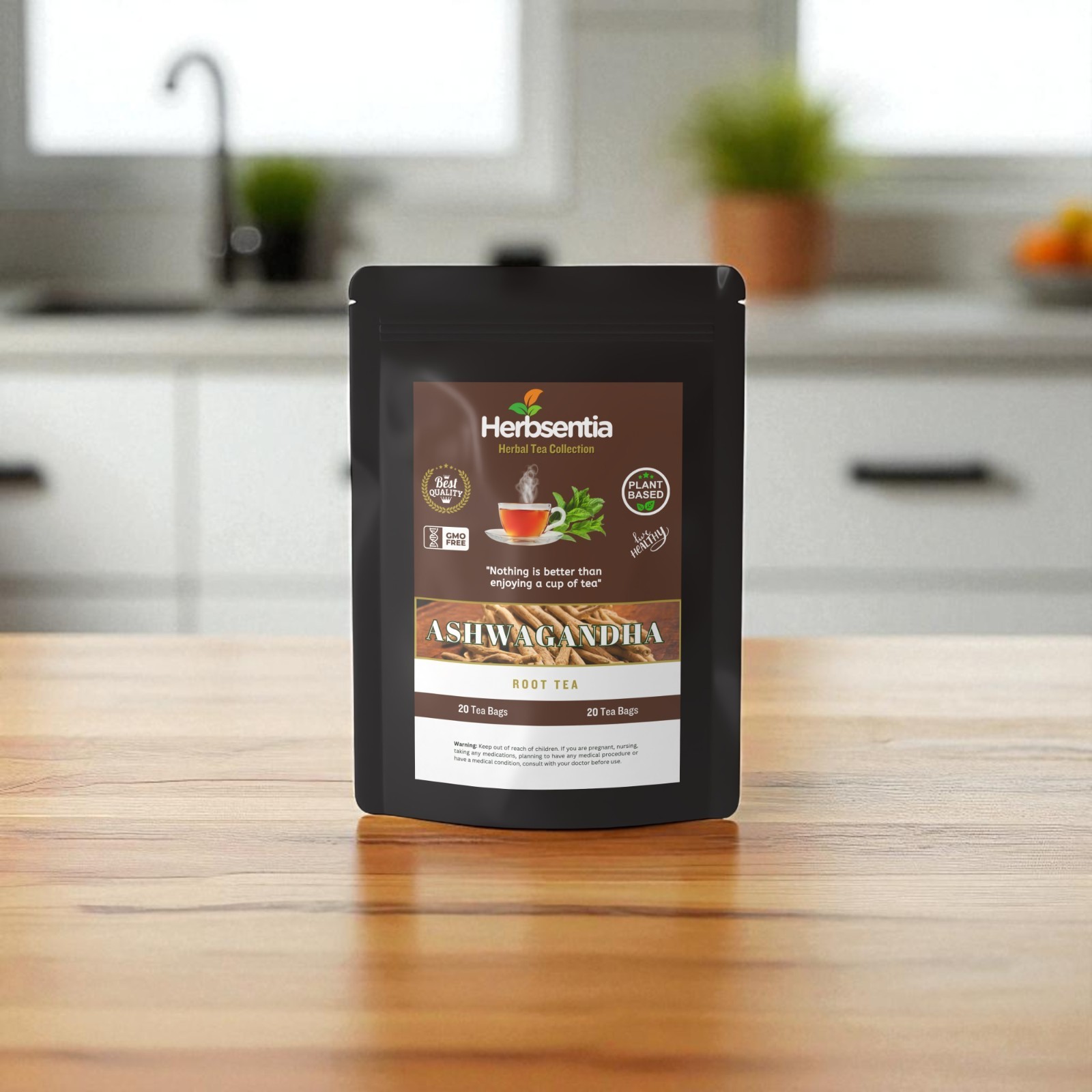 Ashwagandha Tea – Mental Clarity