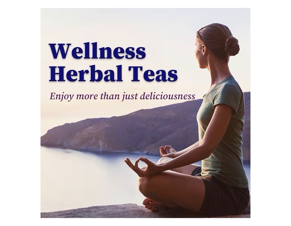 FullChea Blueberry Tea Herbal Tea Natural Caffeine Free 50 Tea Bags