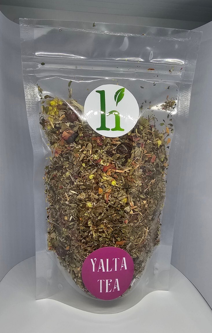 YALTA Relaxing Wellness Immunity Boost Herbal Loose Leaf Tea Blend 2 oz