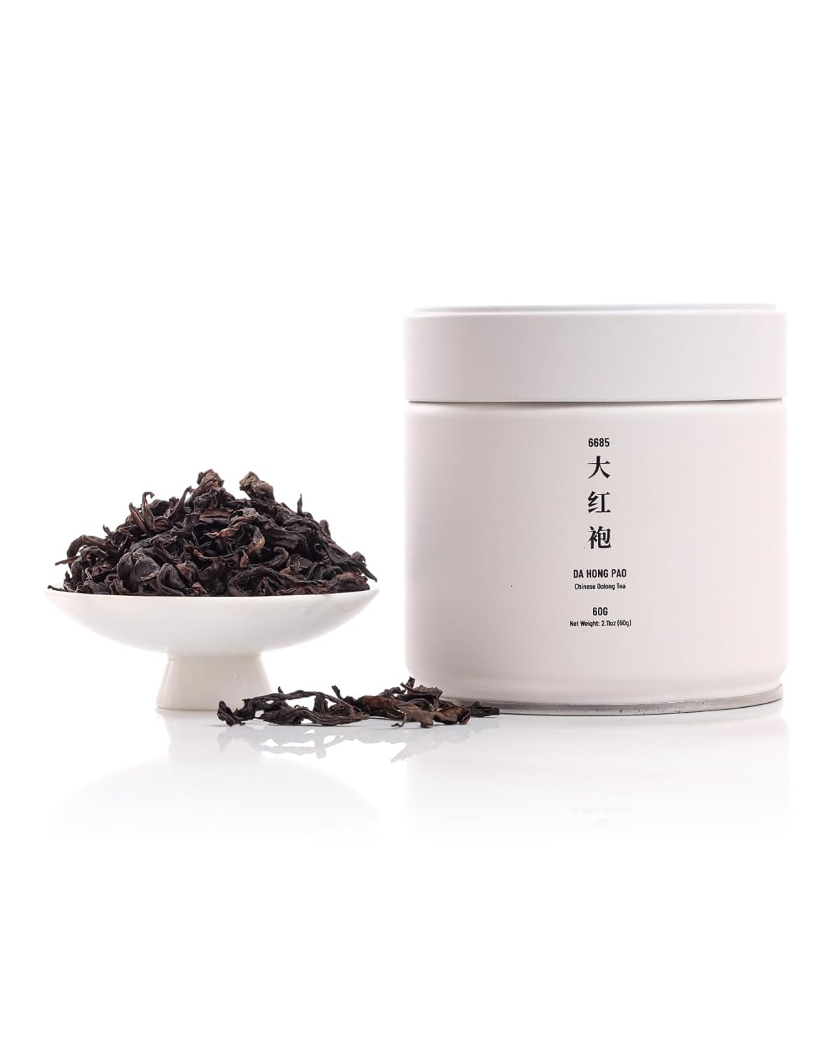 Premium Oolong Tea Loose Leaf, High Mountain, 2.11 Ounce 60G, Tin Canister