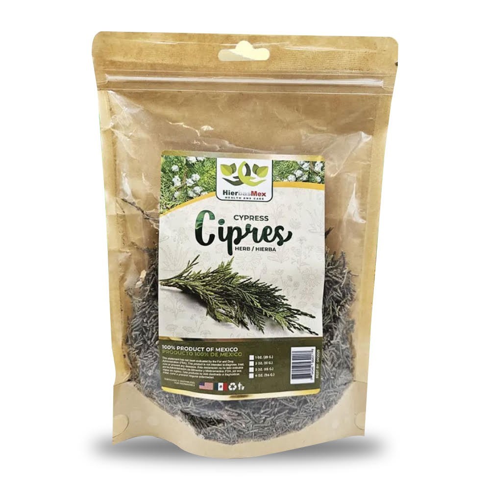 Cypress Herbal Tea 4 oz.-113g Cipres Te Herbal, Natural Mexican Herb