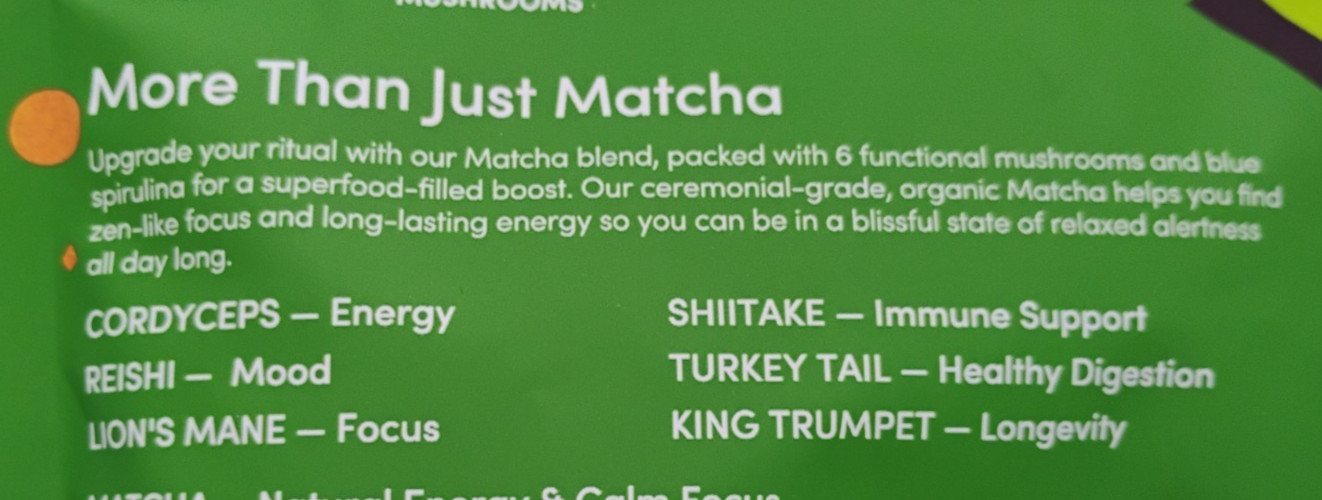 RYZE Organic Mushroom Matcha Tea 3-Pack Bundle | 90 Servings | New Sealed