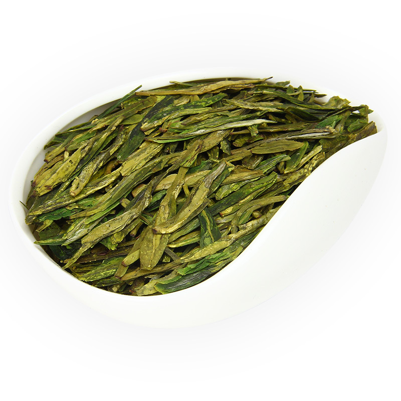 Yu Qian Longjing Tea Leaf,Dragon Well Before Grain Rain Day,3rd Class,250g,雨前龙井