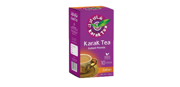 Karak Tea Zafron Flavour Pack of 10 Sachet 200g
