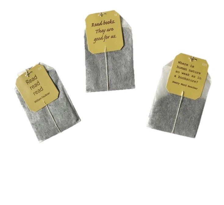 Novel Teas Bag Ladies Tea- 25 Individually Tagged Literacy Teabags