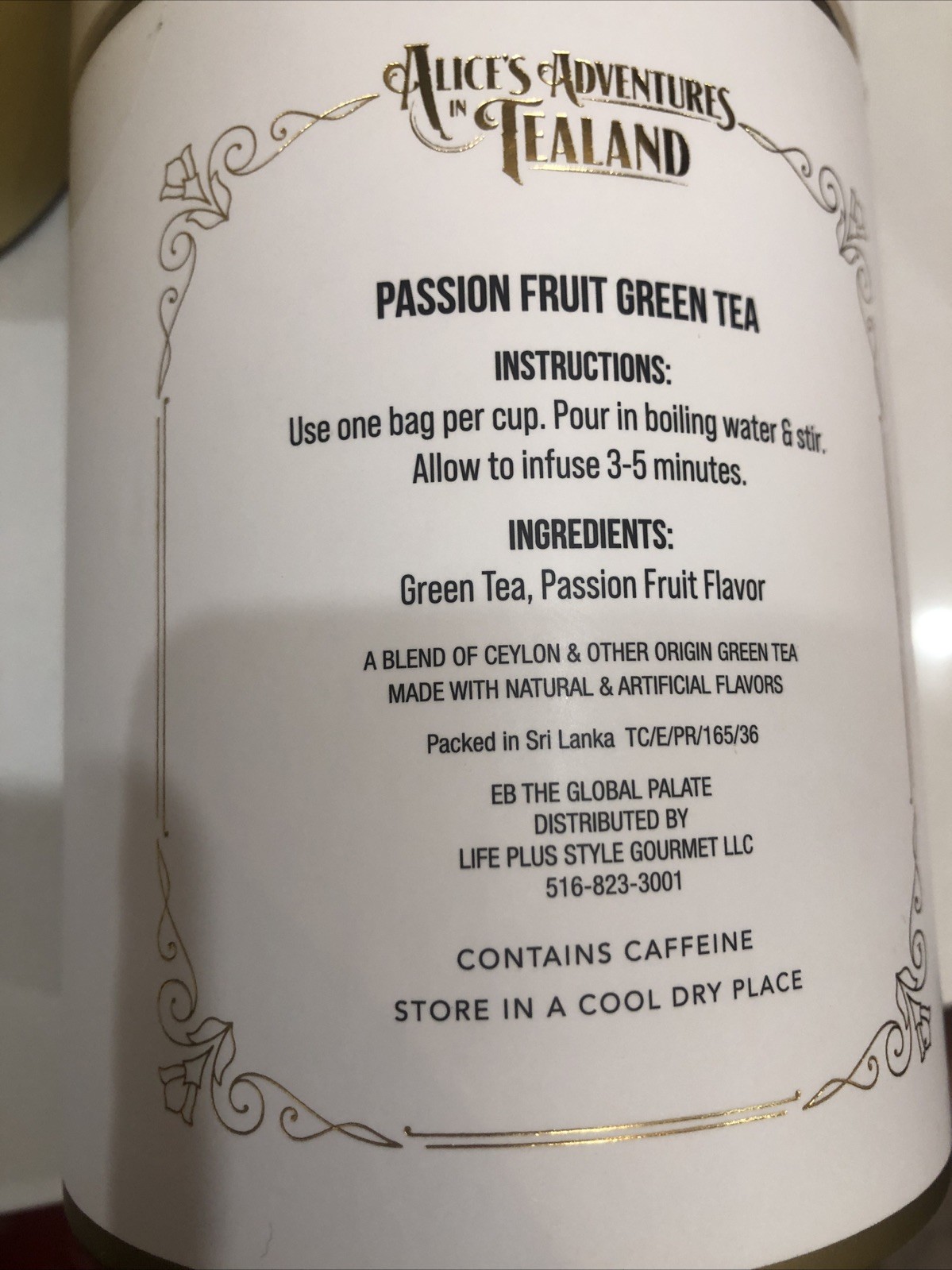Passion Fruit Green Tea