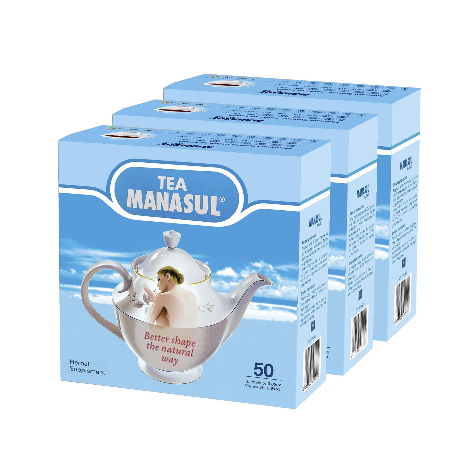 MANASUL CLASSIC Laxative Infusion Based On Senna, Peppermint, Lemon Balm, Li…