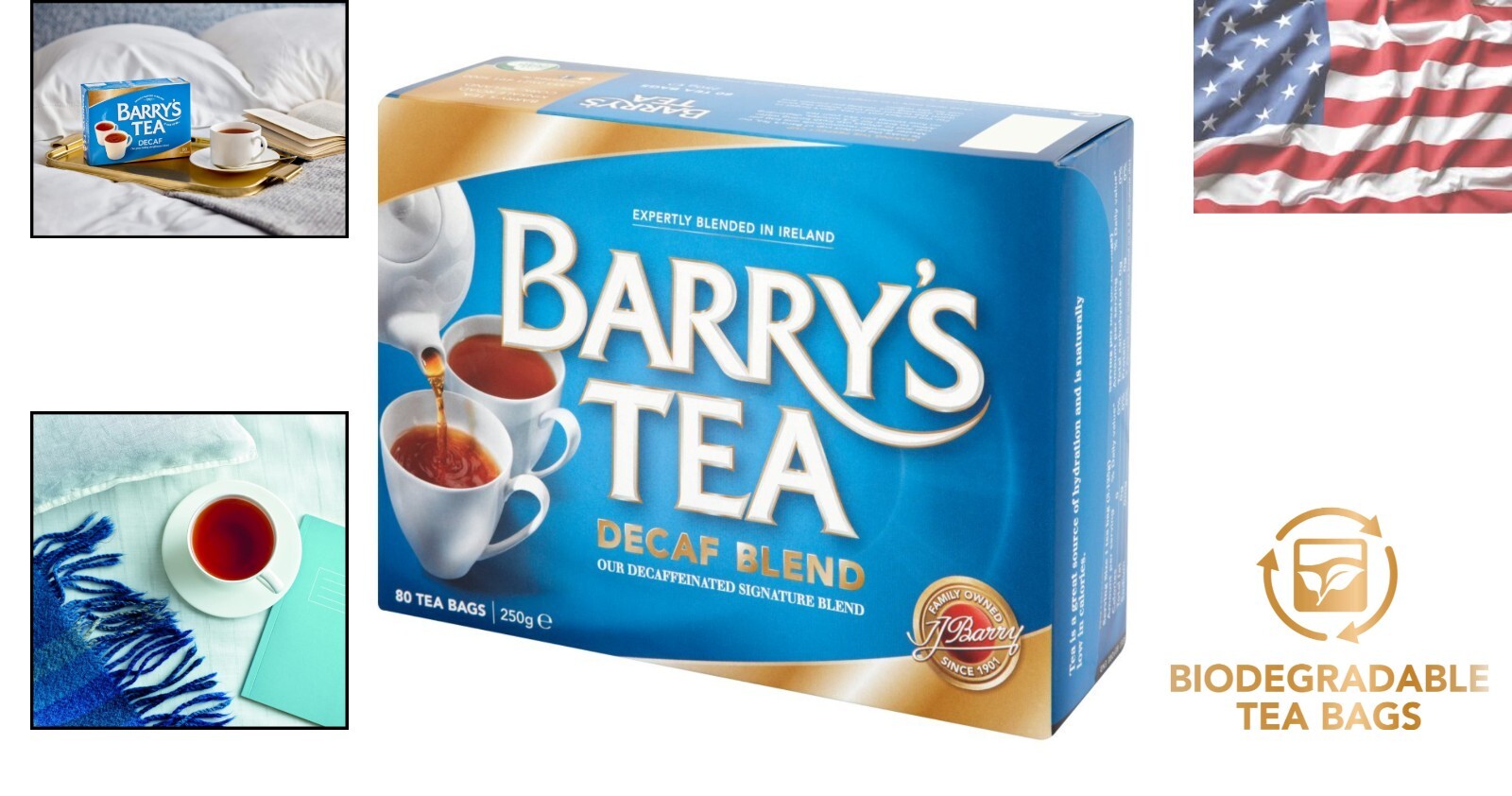Premium 80 Count Decaffeinated Tea Bags – Caffeine-Free Enjoyment Anytime