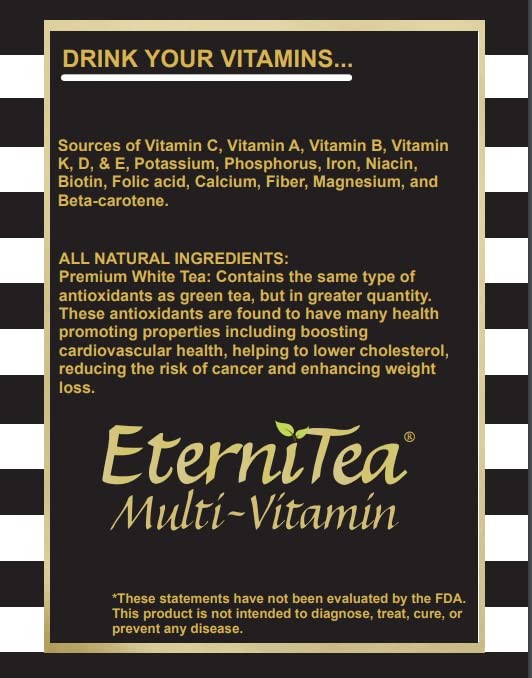 “Multi-Vitamin Premium White Tea” 100% All Natural Herbs: (Mango Strawberry F…