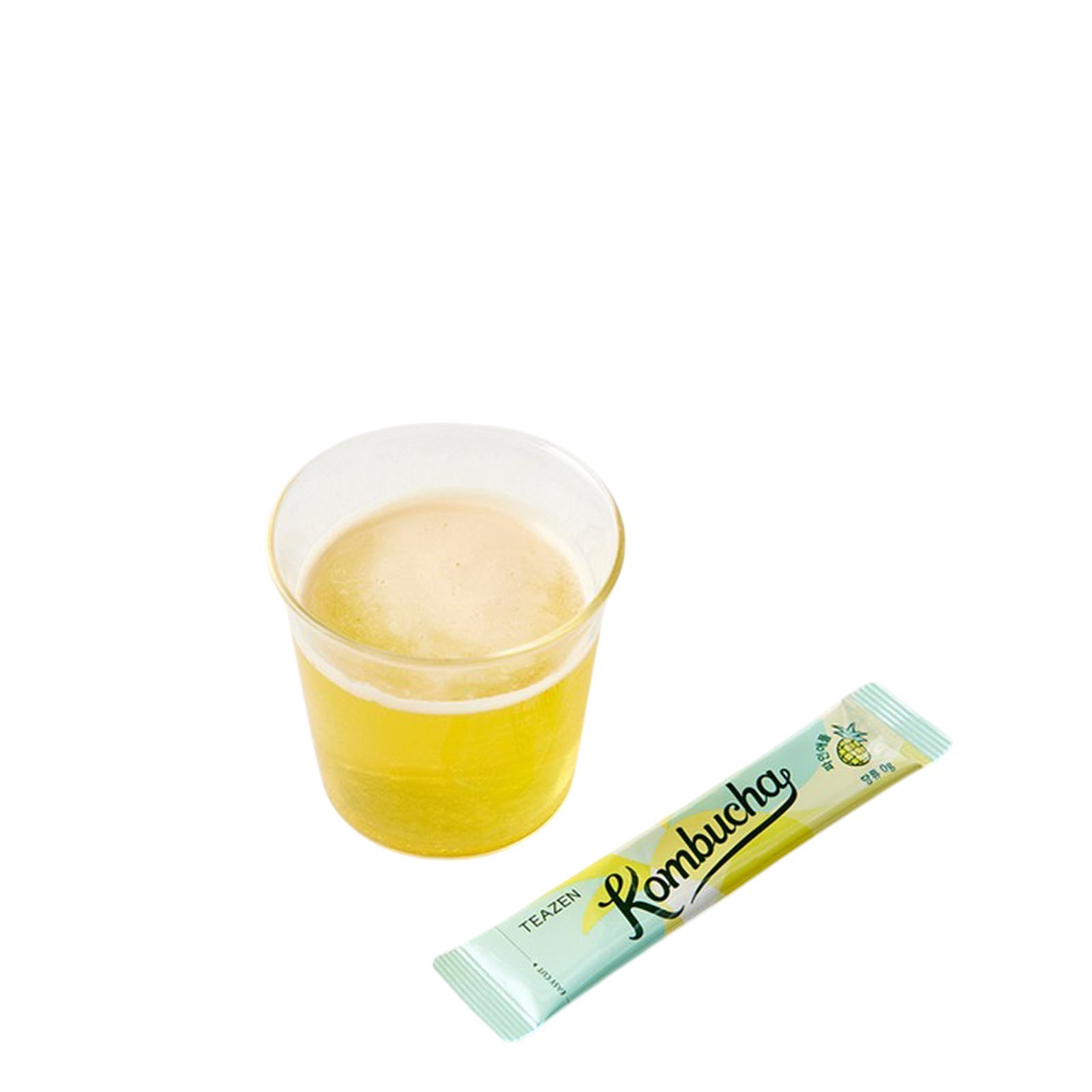 Teazen Kombucha Starter Pack Prebiotics Tea 20 Stick Set (5 Flavors × 4 Sticks)