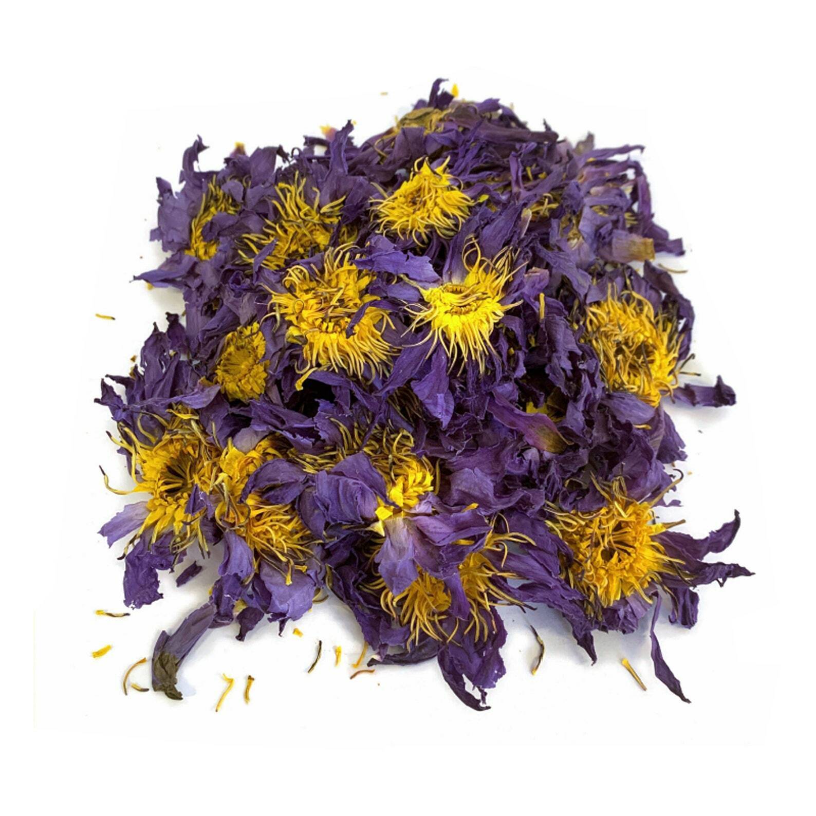 Blue Lotus Flower Nymphaea Caerulea Hand Picked Dried Natural Herbal Tea 50g