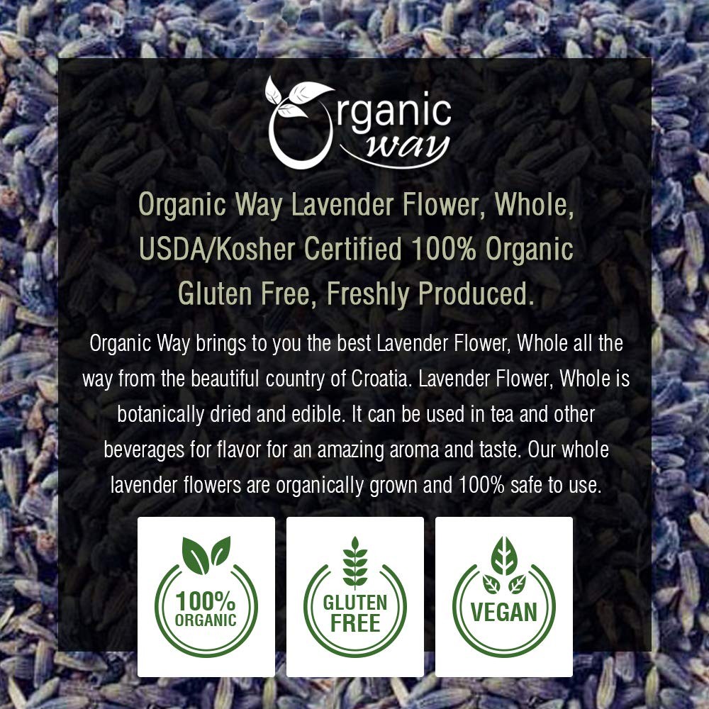 Dried Lavender Flower Buds Whole (Lavandula) – European Wild-Harvest | USDA &…