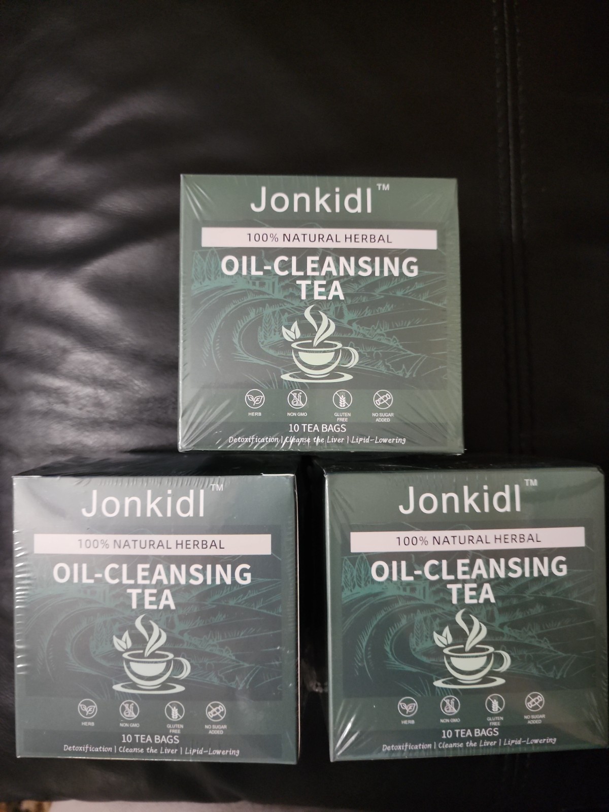3pk Oil Cleansing & Reducing Liver Herbal Tea 100% Natural 10Bags X 3.New Sealed