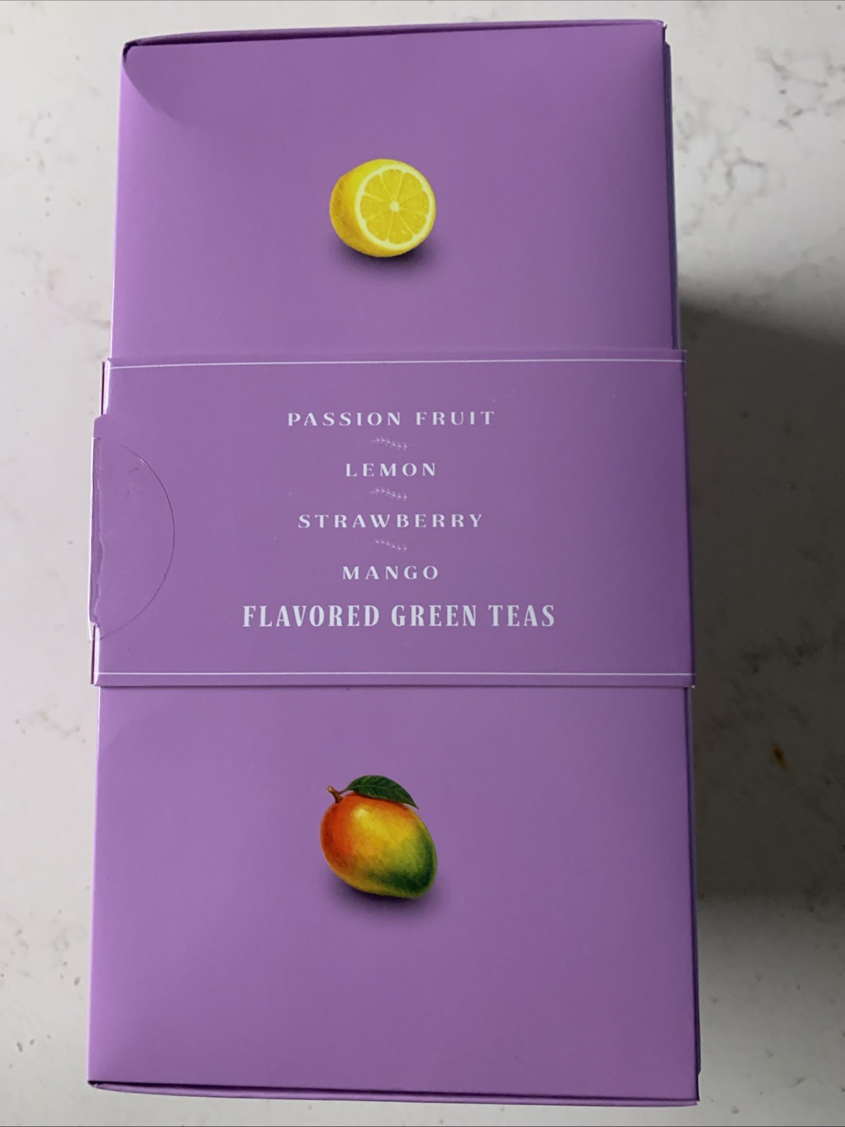 Happy Tea Co Set Of 4 Flavored Assorted Fruit Green Tea Library