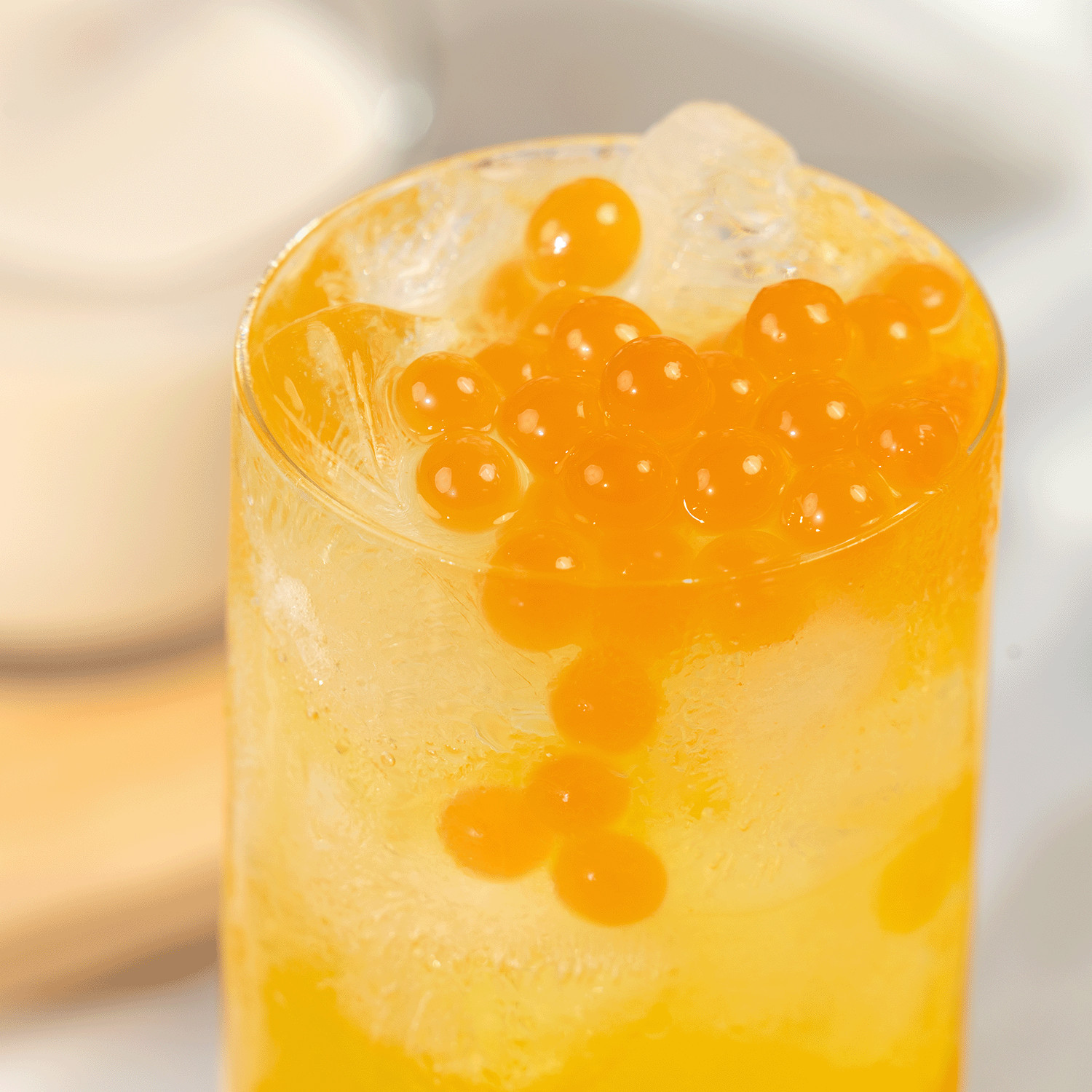 [12 Jars] Tea Zone Passion Fruit POPPING PEARLS™ (B2055, 2lbs)