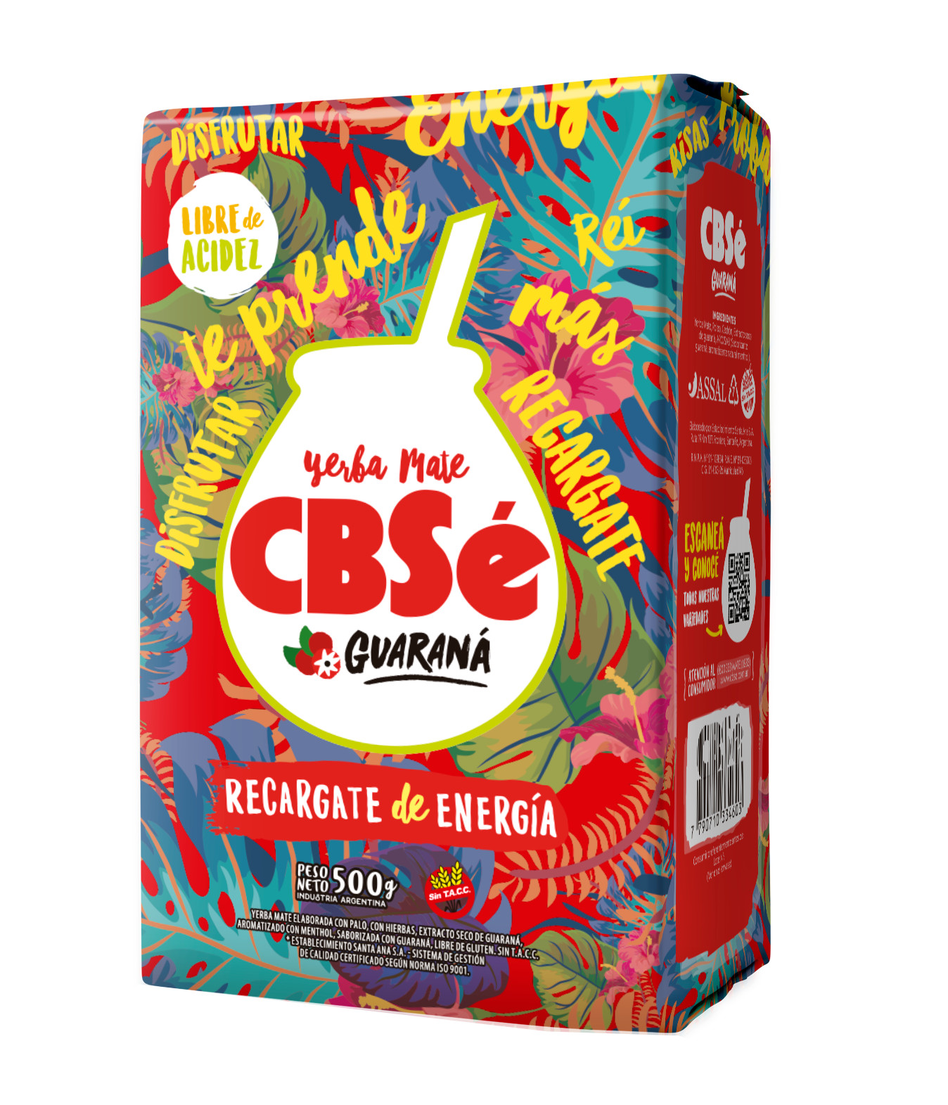 CBSé Yerba Mate Guaraná – Herbal Loose Leaf Yerba Mate Tea Blend Ship from USA