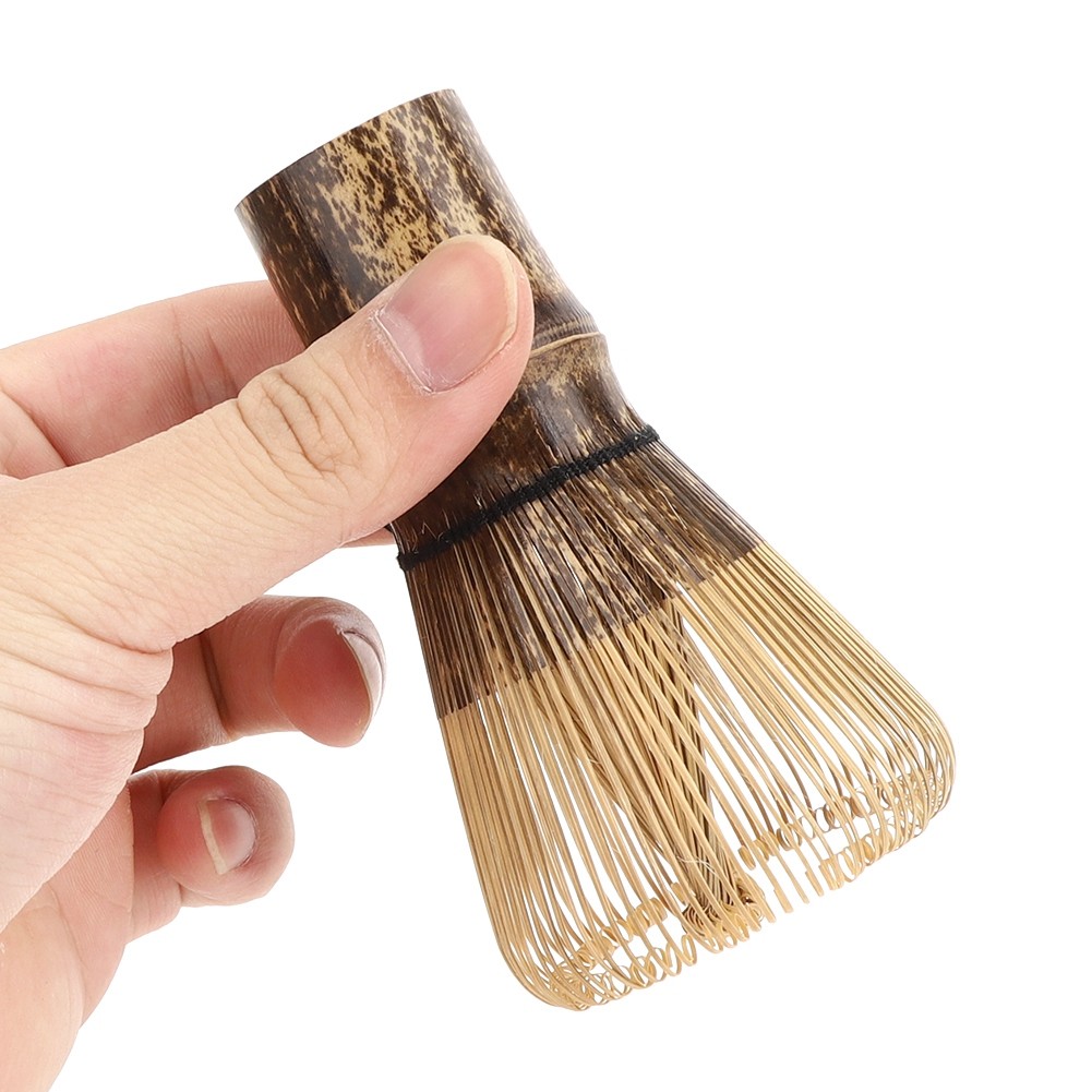 Bamboo Japanese Matcha Tea Whisk 120 Prongs For Tea Making