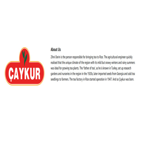 Caykur Rize Turist Cayi – Black Tea – 17.6 oz / 500 Gr
