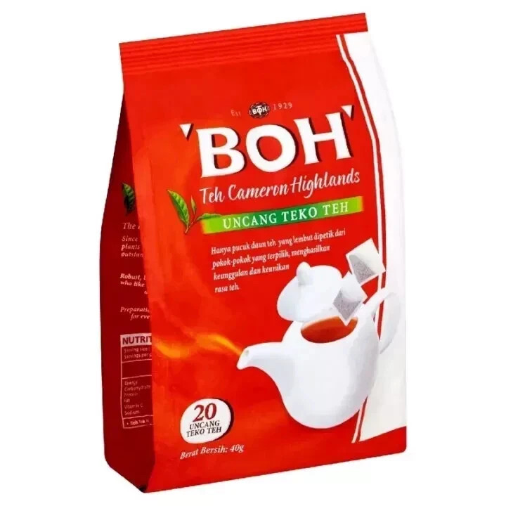 Boh Tea Potbags Cameron Highlands (2g x 20) 40g Free Shipping World Wide