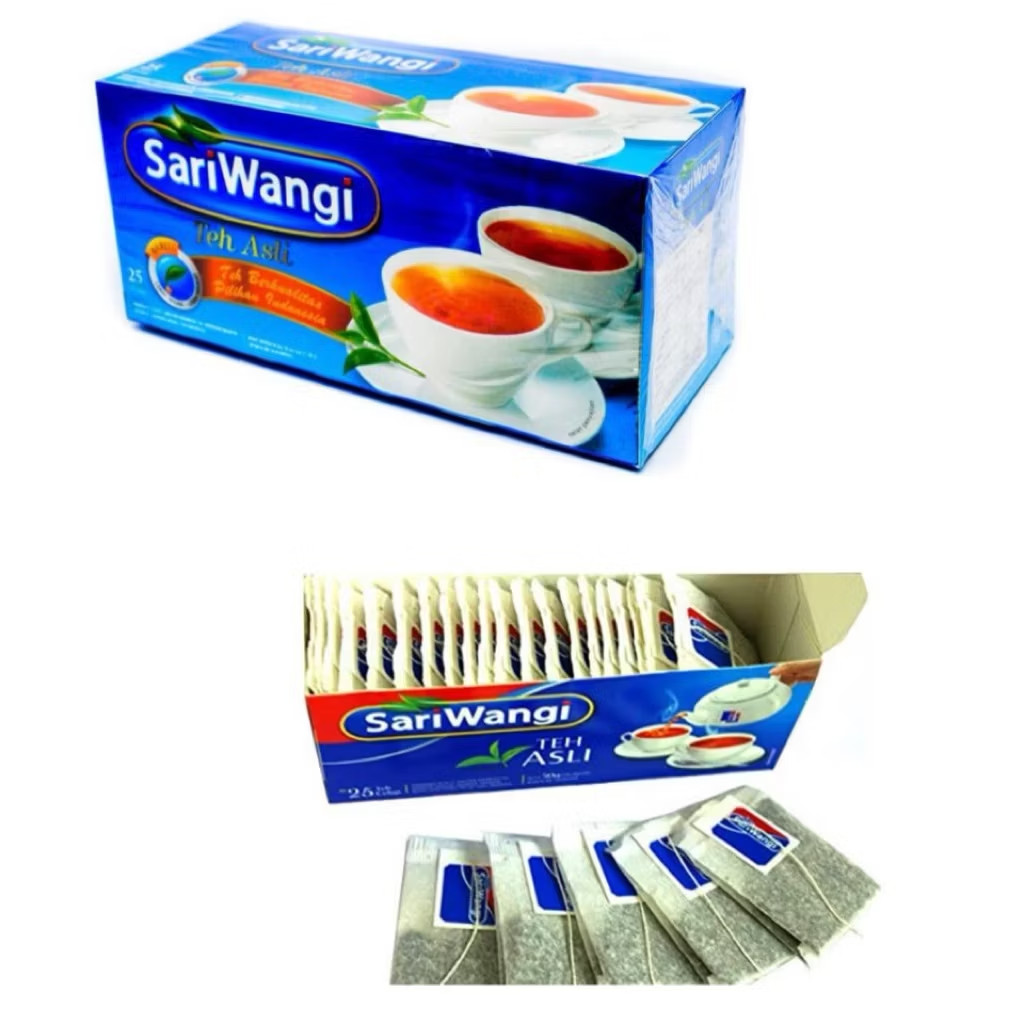 SariWangi Indonesian Black Tea 25ct – Fresh & Rich Aroma – Traditional Tea