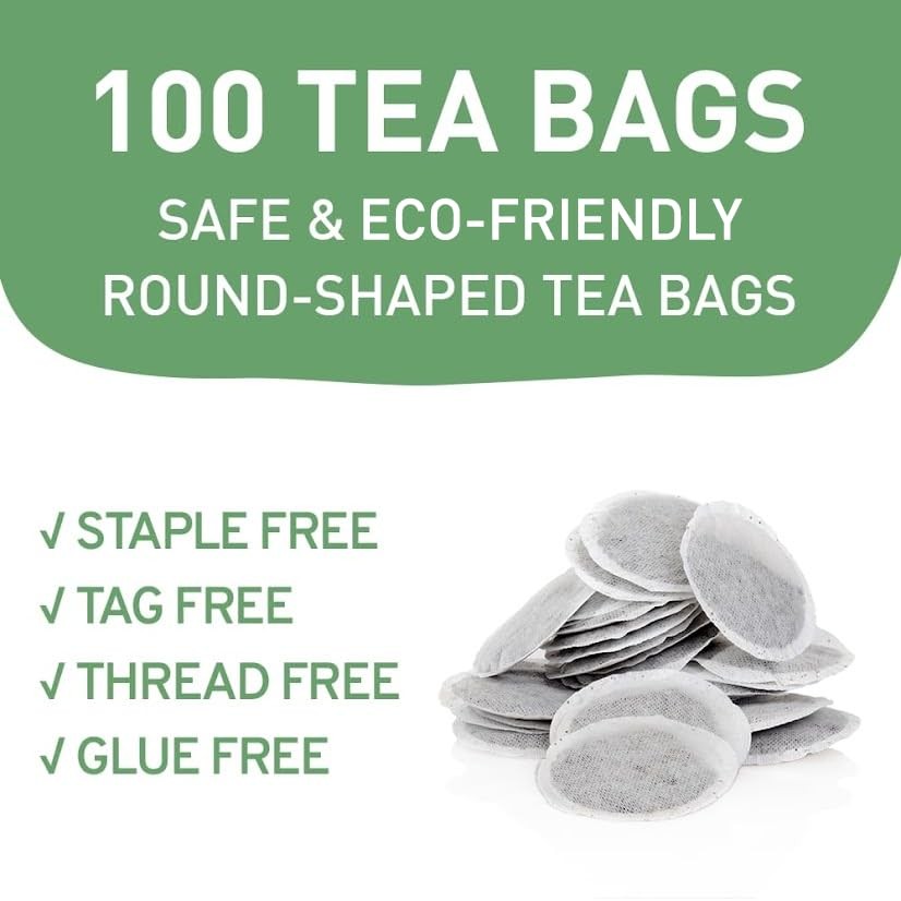 100 Count Masala Chai Tea Bags, Strong, Aromatic, Spiced, Cinnamon, Cardamom