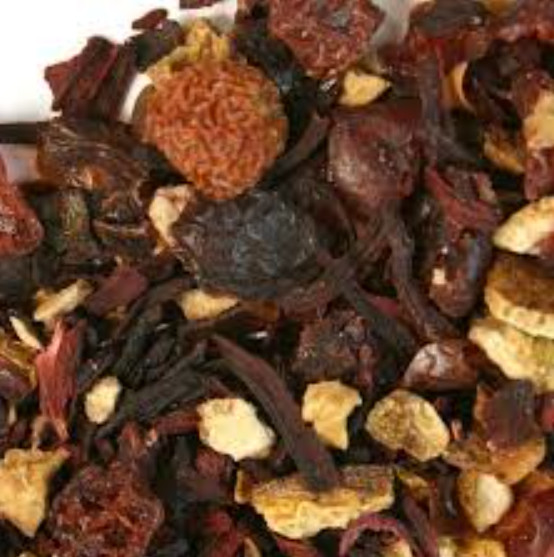 Fruity Passionberry Tea | Natural Herbal Loose Leaf Beverage