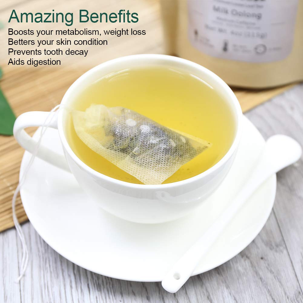Milk Oolong Tea – Loose Leaf – Taiwan High Mountain Jin Xuan – Naturally Milky &