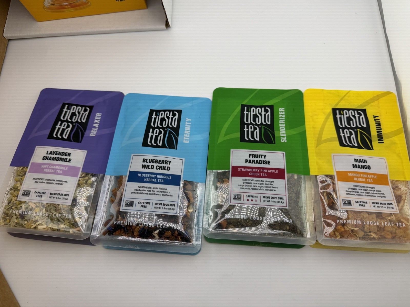 Tiesta Tea Premium Loose Leaf Tea: 6 Loose Leaf Tea Blends with 16oz Infuser.