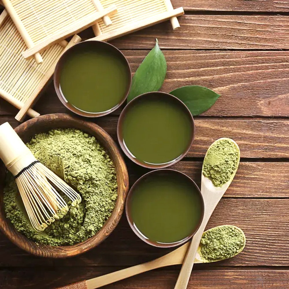 100g Matcha Green Tea Powder – Formula 2 – Unsweetened for Latte & Baking.