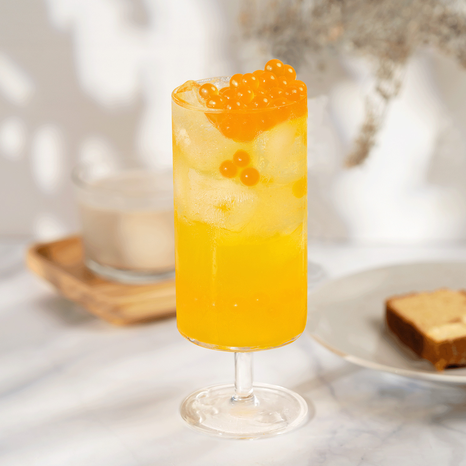 [12 Jars] Tea Zone Passion Fruit POPPING PEARLS™ (B2055, 2lbs)