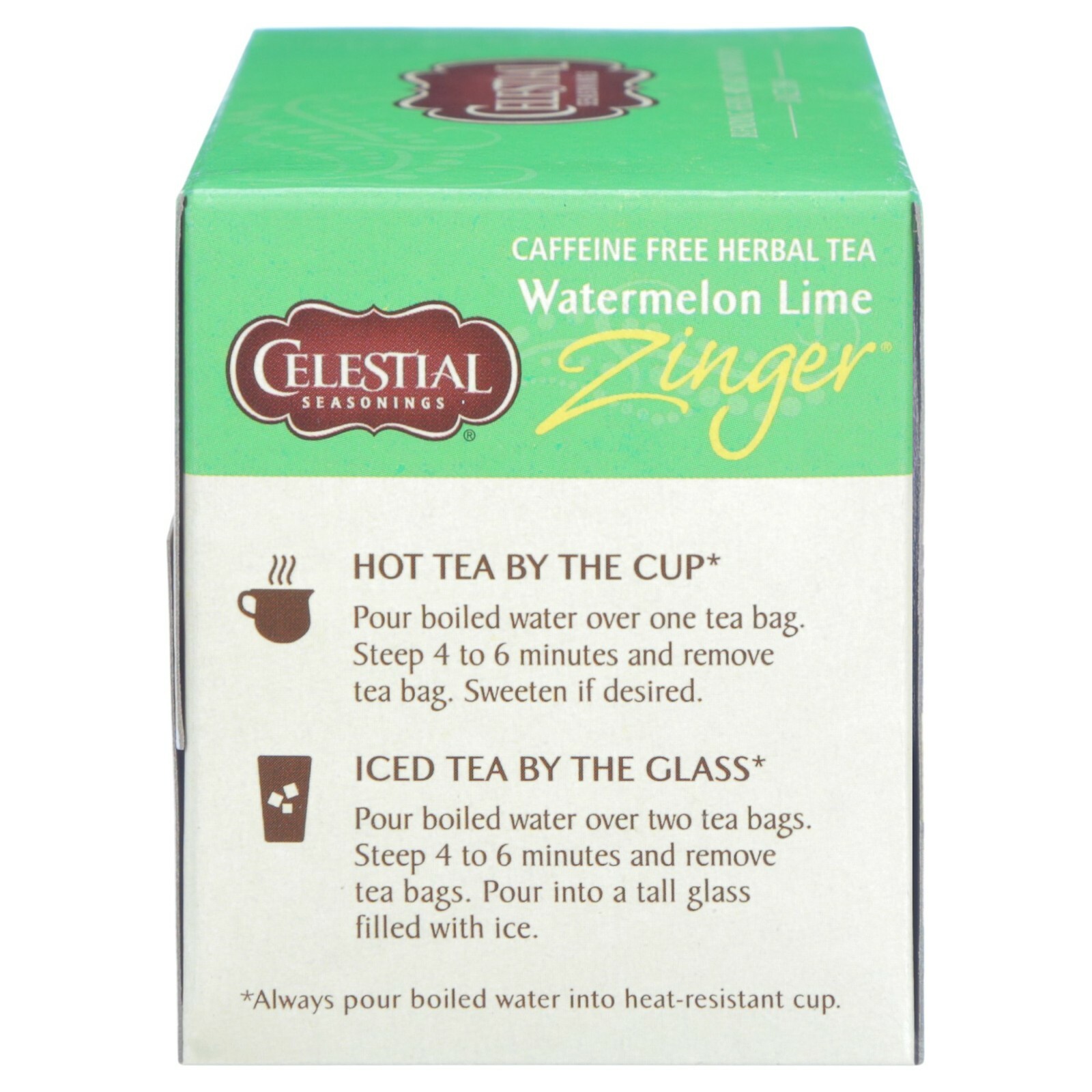 Rare Limit NIB 1 Celestial Watermelon Lime Zinger 20 Bag Herbal Tea Thanksgiving