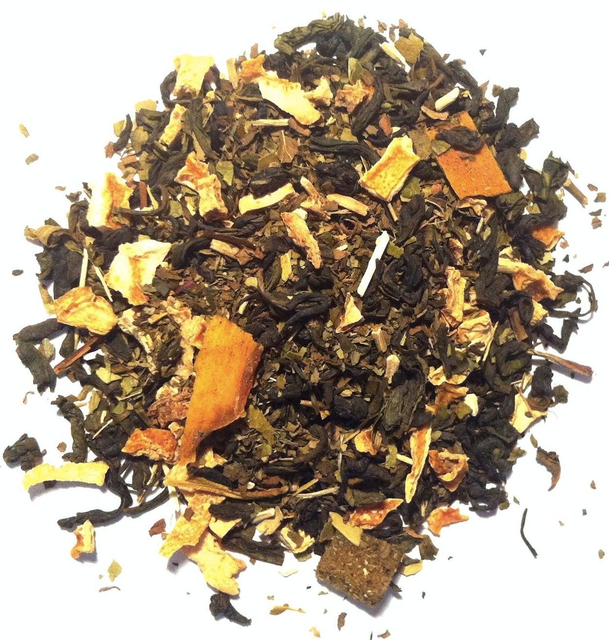Mango Mojito Organic Green Tea Blend, Choose loose leaf, tea bags or sample size