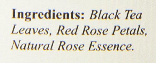Rose Petal Black Tea 4 Ounce Scented Sweet Floral Blend Keemun Tea