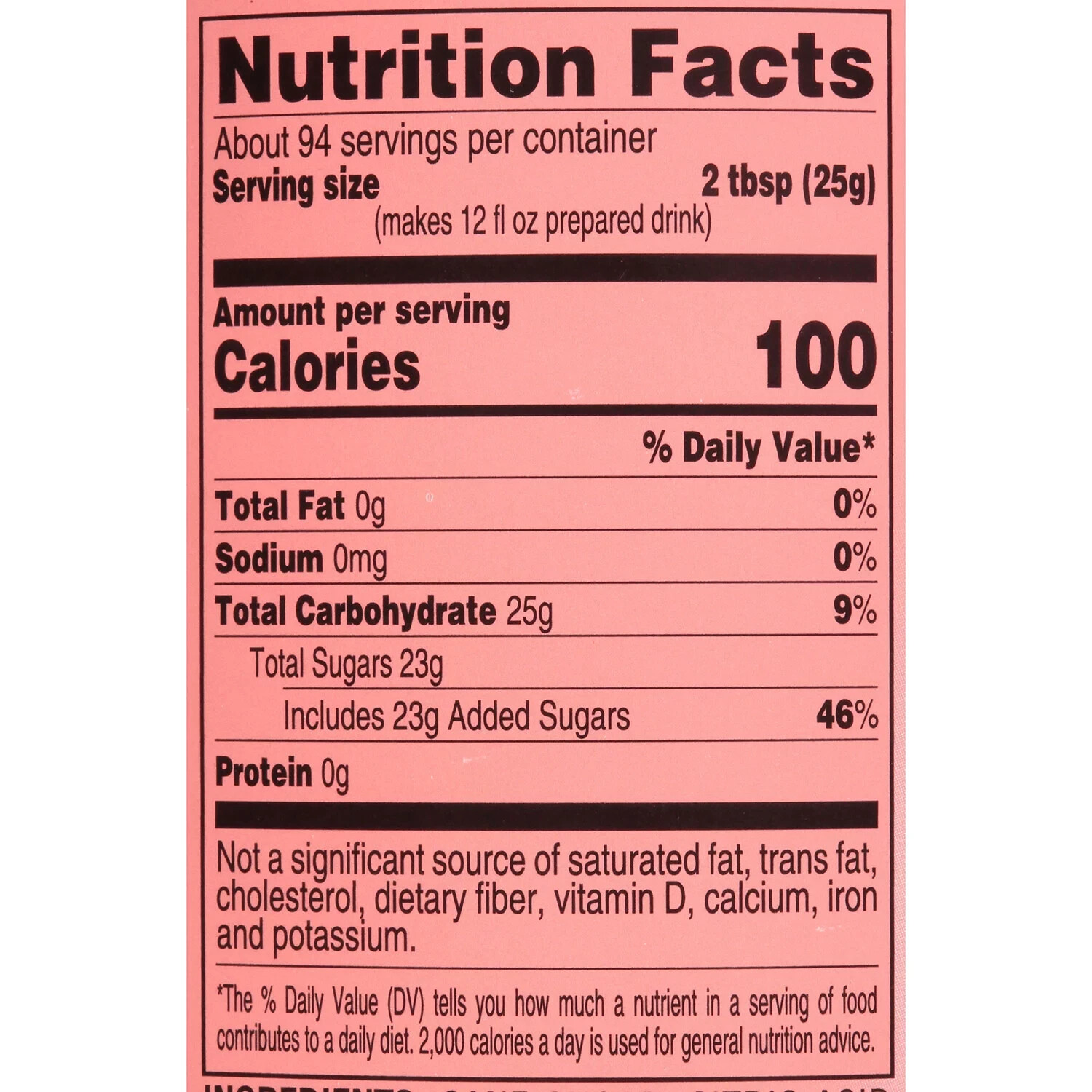 4C 35 QT Peach Iced Tea Mix Kosher, Gluten Free (82.6 oz.2.Pack) Free Shipping