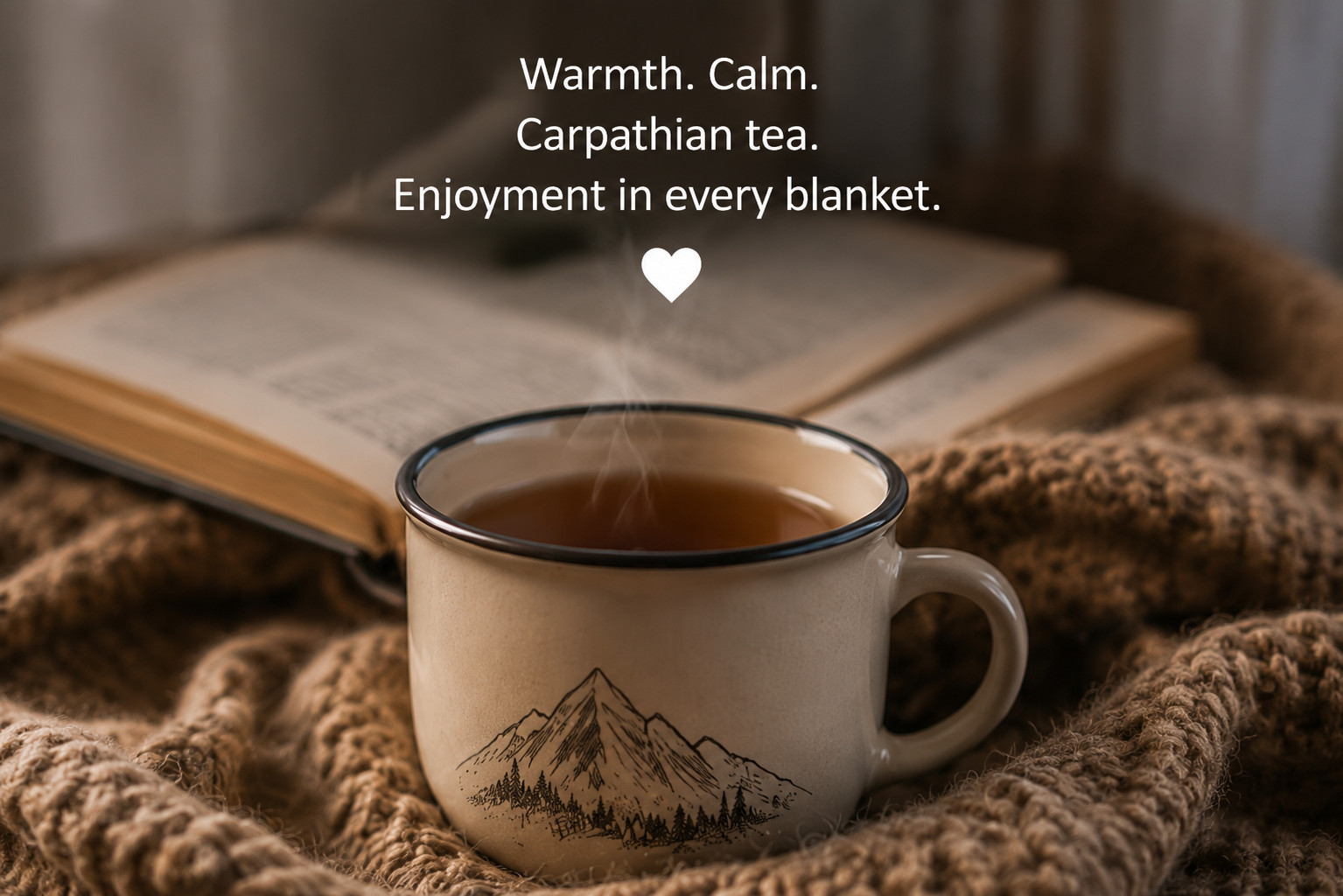 Carpathian Calming Herbal Tea, Natural Relaxation & Nervous System Support