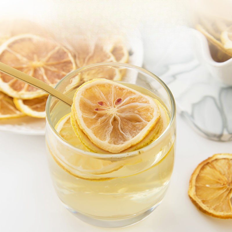 250g Freeze-dried Lemon Slices Brew Tea Flower Fruit Tea Packaged Beauty Tea
