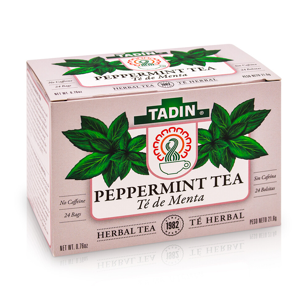 TADIN PEPPERMINT HERBAL TEA 🍵24 BAGS