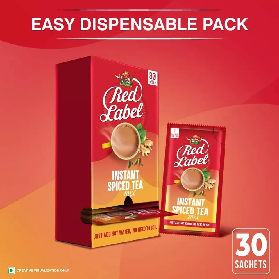 Red Label Instant Spiced Tea| 490 Grams, Free Shipping World Wide