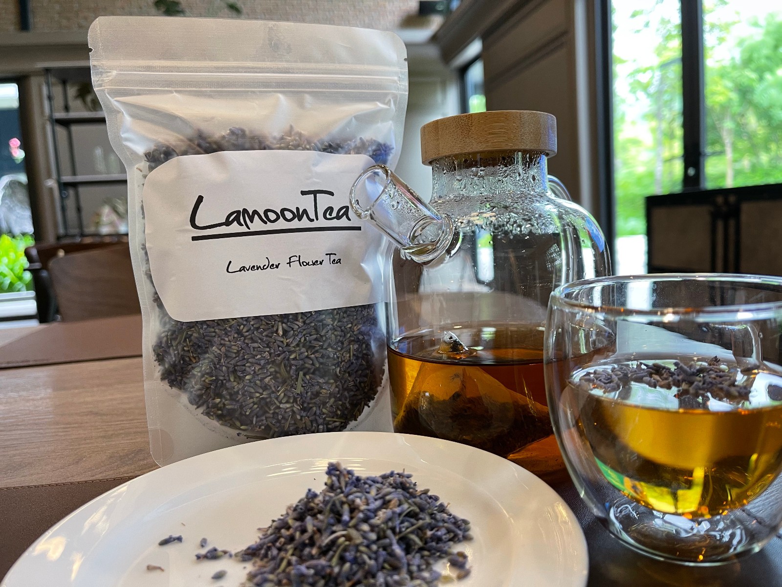 Lavender Flower Dried Herb Herbal Powder Tea Stamen Pollen | LAMOON TEA