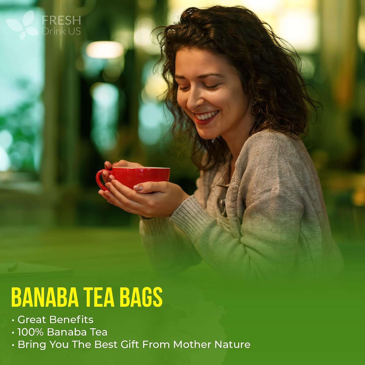 Freshdrinkus, Premium 40 Banaba Tea Bags, 100% Natural & Pure from Banaba Leaves