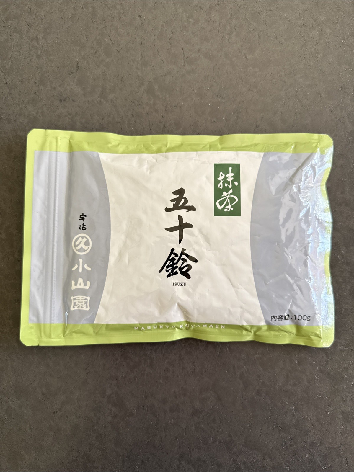 NEW Marukyu Koyamaen ISUZU Matcha GreenTea Powder 100g Ceremonial Authentic USA