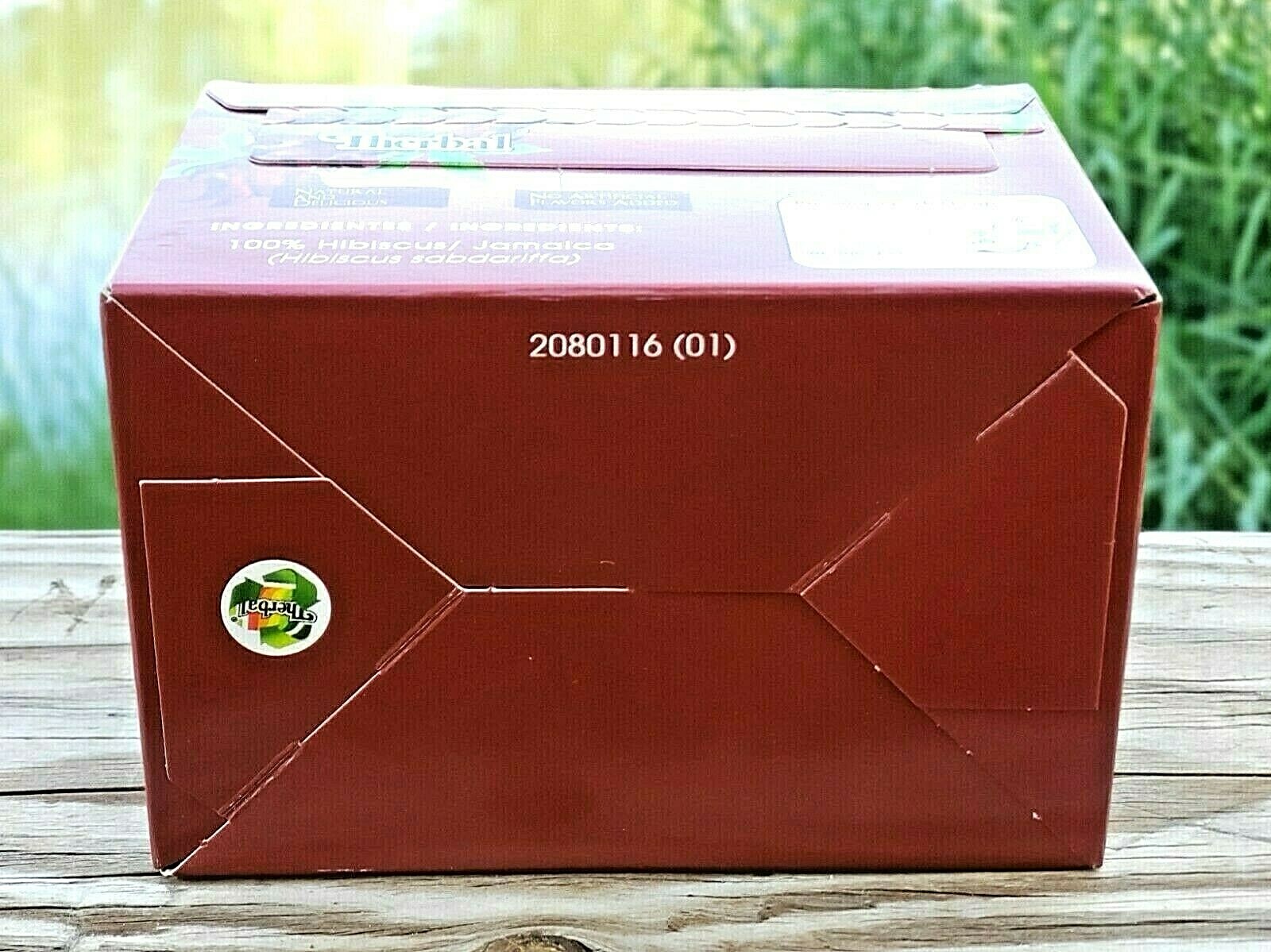 HIBISCUS TEA ✅ Te de Jamaica 50 bags 0.03 oz. each box Antioxidant 5 Packs