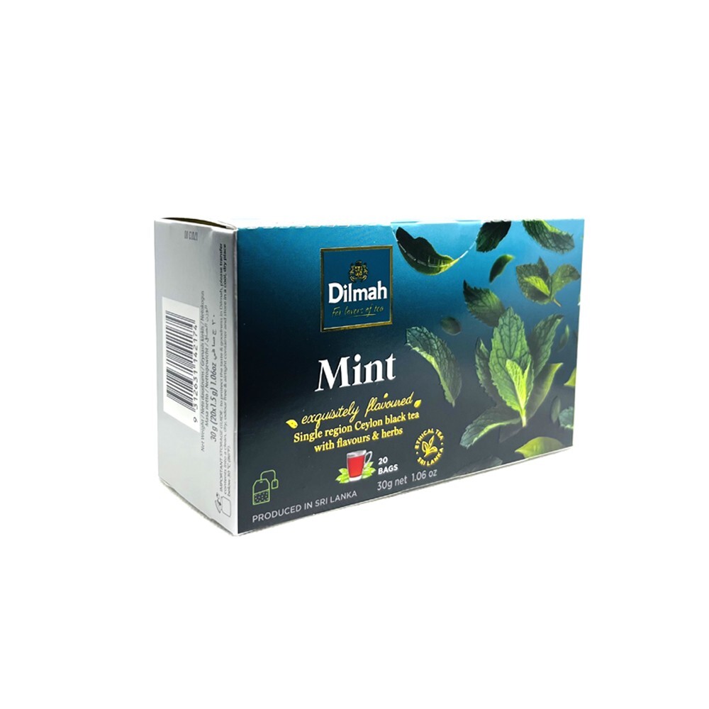 Dilmah – Fun Flavored Tea – Mint – Ceylon Tea – 20 Tea Bags