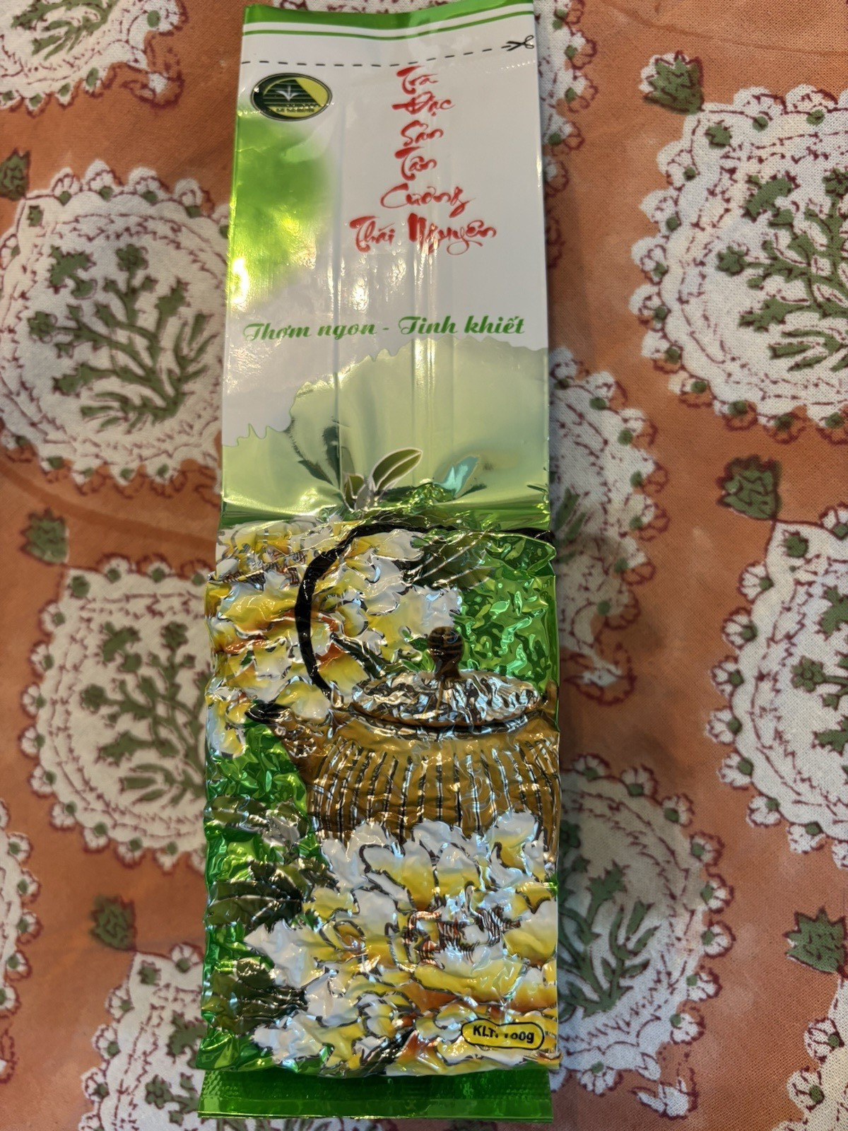 Sealed from VietNam Thai Nguyen Buds Green Tea Jasmine Buds 100g Bag