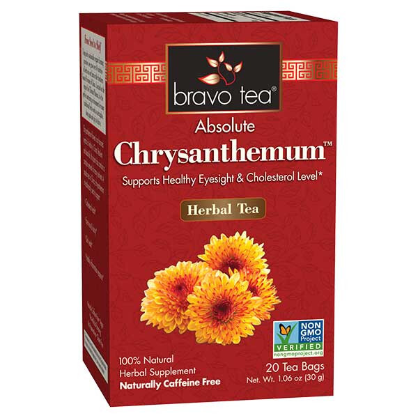 Bravo Herbal Tea Absolute Chrysanthemum Eyesight & Cholesterol Levels NO GMO