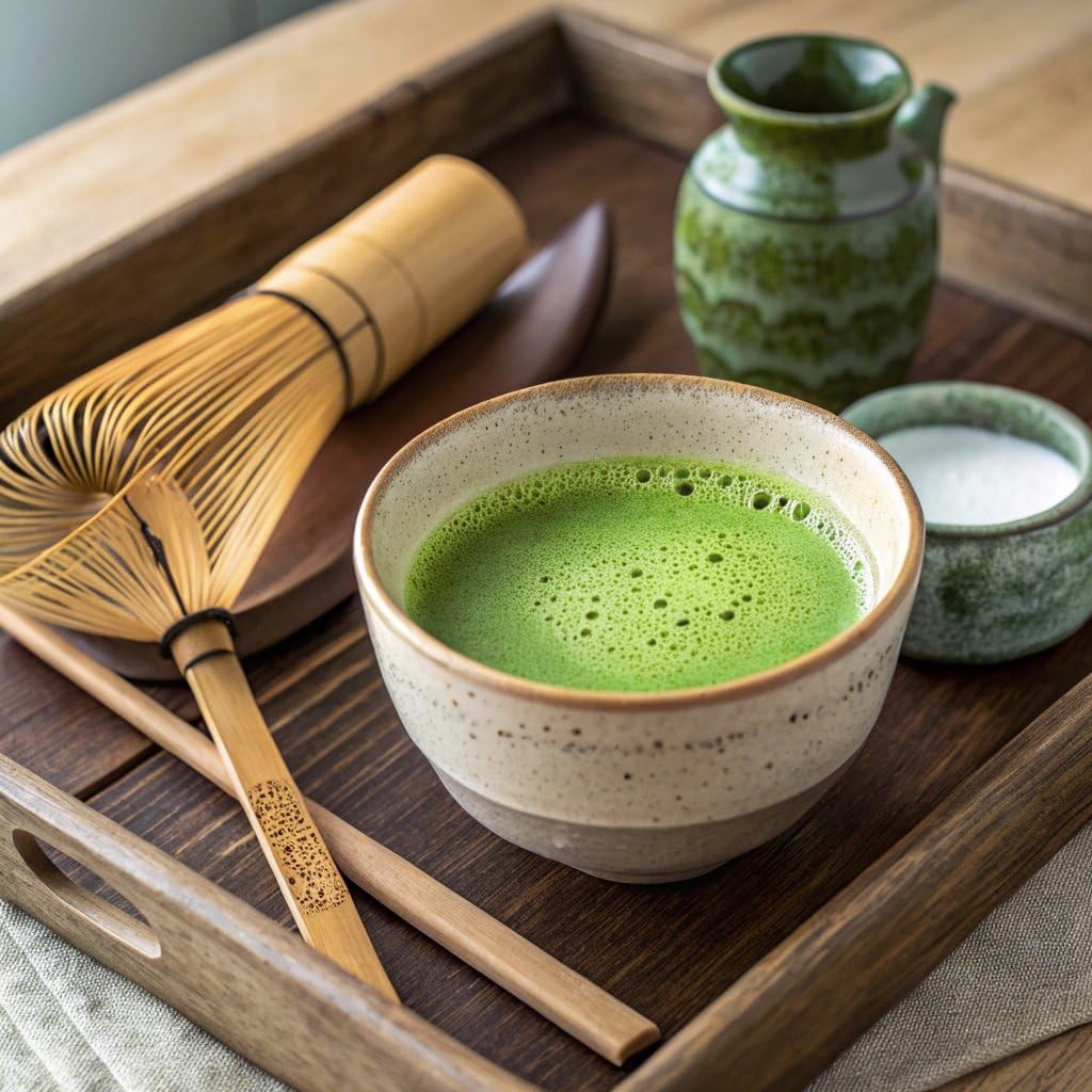 Ceremonial Matcha Green Tea Powder Japan-wide Blend [30g/1oz tin] from JAPAN …